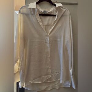 Cupcakes and Cashmere Satin Blouse